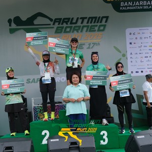 Race photo from ARUTMIN BORNEO RUN 2025