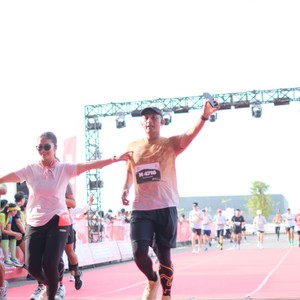 Race photo from KEDIRI HALF MARATHON 2026