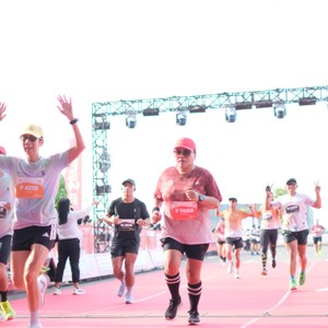 Race photo from KEDIRI HALF MARATHON 2026