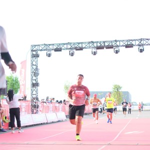 Race photo from KEDIRI HALF MARATHON 2026