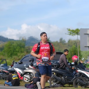 Race photo from KEDIRI HALF MARATHON 2026