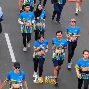 Race photo from ISOPLUS RUN 2026 - JAKARTA