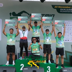 Race photo from ARUTMIN BORNEO RUN 2025
