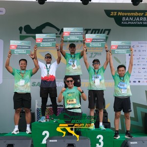 Race photo from ARUTMIN BORNEO RUN 2025