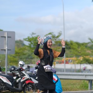 Race photo from KEDIRI HALF MARATHON 2026