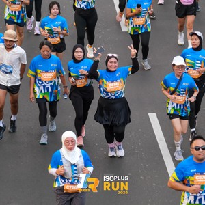 Race photo from ISOPLUS RUN 2026 - JAKARTA
