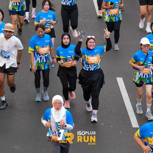 Race photo from ISOPLUS RUN 2026 - JAKARTA