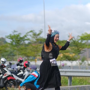 Race photo from KEDIRI HALF MARATHON 2026