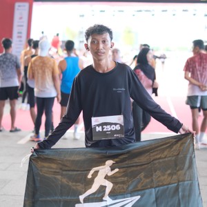 Race photo from KEDIRI HALF MARATHON 2026