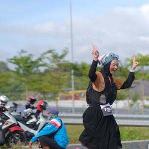 Race photo from KEDIRI HALF MARATHON 2026