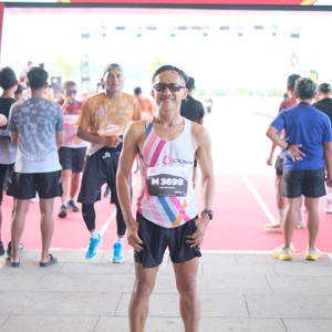 Race photo from KEDIRI HALF MARATHON 2026