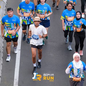 Race photo from ISOPLUS RUN 2026 - JAKARTA