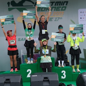 Race photo from ARUTMIN BORNEO RUN 2025