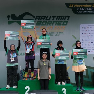 Race photo from ARUTMIN BORNEO RUN 2025