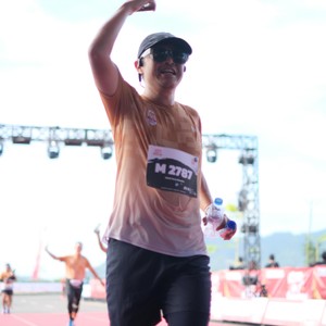 Race photo from KEDIRI HALF MARATHON 2026