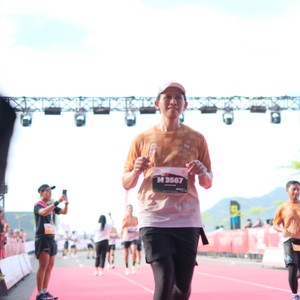 Race photo from KEDIRI HALF MARATHON 2026