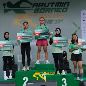 Race photo from ARUTMIN BORNEO RUN 2025