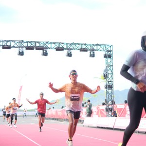 Race photo from KEDIRI HALF MARATHON 2026