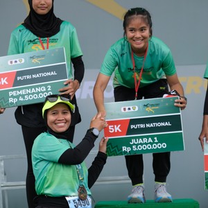 Race photo from ARUTMIN BORNEO RUN 2025