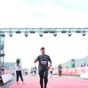 Race photo from KEDIRI HALF MARATHON 2026