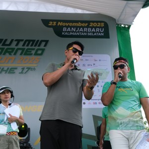 Race photo from ARUTMIN BORNEO RUN 2025