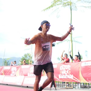 Race photo from KEDIRI HALF MARATHON 2026