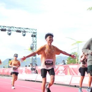Race photo from KEDIRI HALF MARATHON 2026