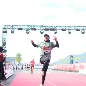 Race photo from KEDIRI HALF MARATHON 2026
