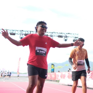 Race photo from KEDIRI HALF MARATHON 2026