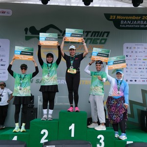 Race photo from ARUTMIN BORNEO RUN 2025