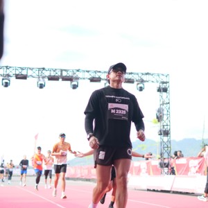 Race photo from KEDIRI HALF MARATHON 2026