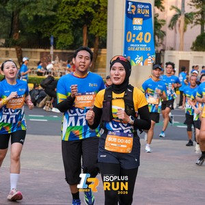 Race photo from ISOPLUS RUN 2026 - JAKARTA