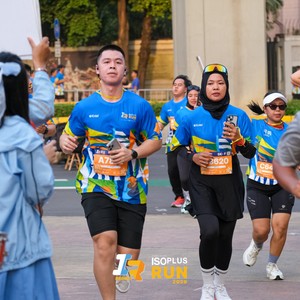 Race photo from ISOPLUS RUN 2026 - JAKARTA
