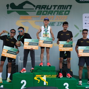Race photo from ARUTMIN BORNEO RUN 2025