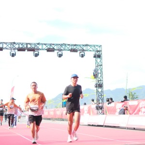 Race photo from KEDIRI HALF MARATHON 2026