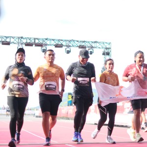 Race photo from KEDIRI HALF MARATHON 2026