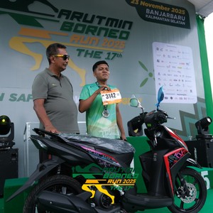 Race photo from ARUTMIN BORNEO RUN 2025