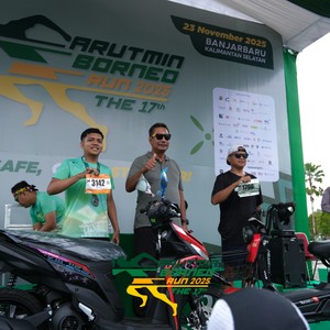 Race photo from ARUTMIN BORNEO RUN 2025