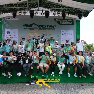Race photo from ARUTMIN BORNEO RUN 2025