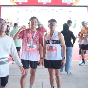 Race photo from KEDIRI HALF MARATHON 2026