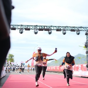 Race photo from KEDIRI HALF MARATHON 2026
