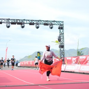 Race photo from KEDIRI HALF MARATHON 2026