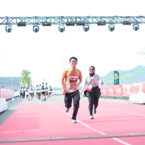 Race photo from KEDIRI HALF MARATHON 2026
