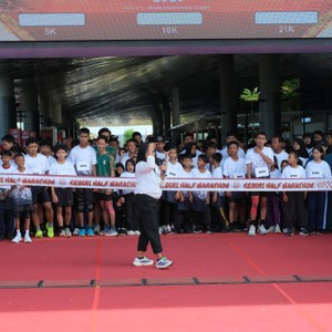 Race photo from KEDIRI HALF MARATHON 2026