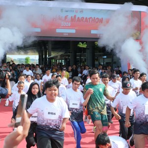 Race photo from KEDIRI HALF MARATHON 2026