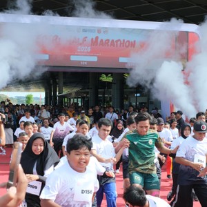 Race photo from KEDIRI HALF MARATHON 2026