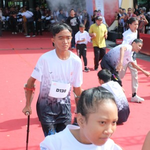 Race photo from KEDIRI HALF MARATHON 2026