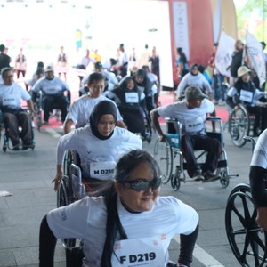 Race photo from KEDIRI HALF MARATHON 2026