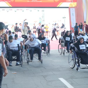 Race photo from KEDIRI HALF MARATHON 2026