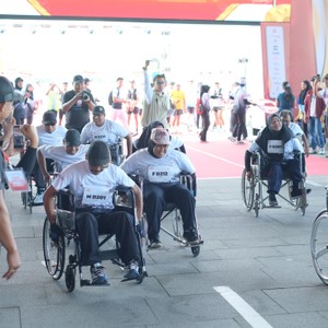 Race photo from KEDIRI HALF MARATHON 2026